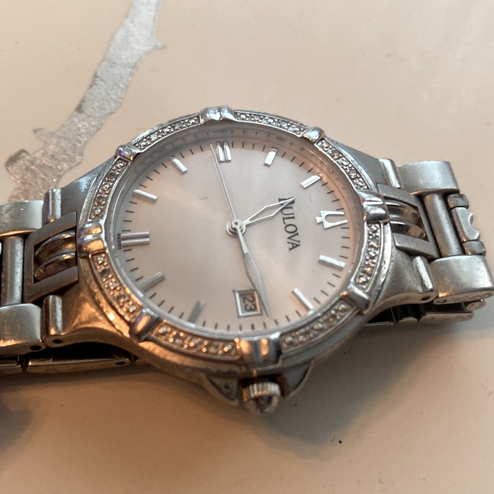Silver Bulova Watch - Picture 3 of 5